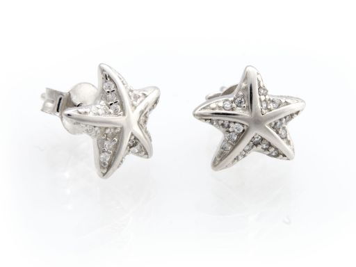 Kolczyki srebrne -...