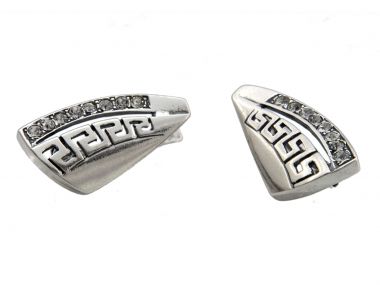 Kolczyki srebrne oksydowane...