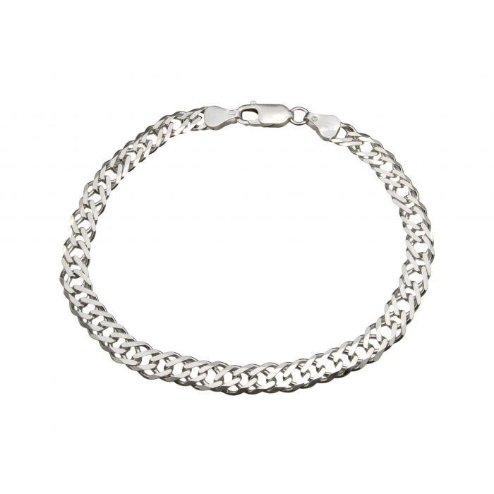 Romb 6mm - srebrna bransoleta męska Romb 6mm - srebrna bransoleta męska
