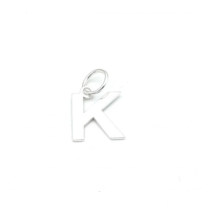 Wisiorek srebrny literka K