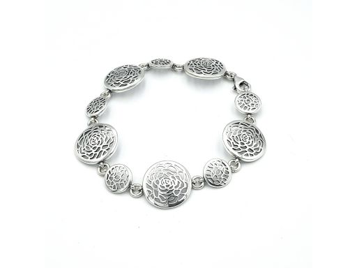 Bransoletka srebrna...