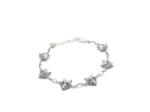 Bransoletka srebrna...