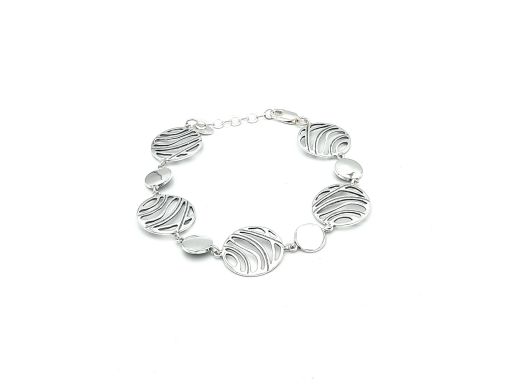 Bransoletka srebrna...