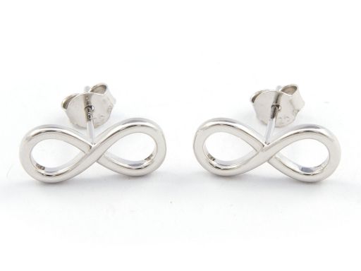 Infinity - kolczyki srebrne...