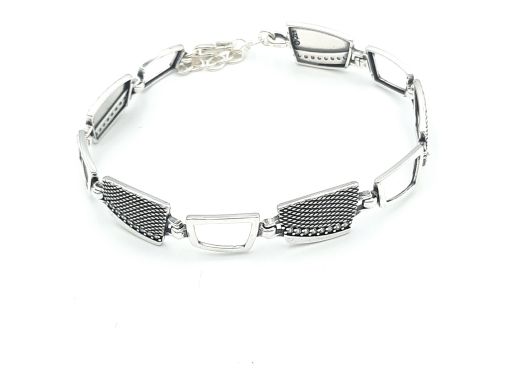 Bransoletka srebrna...
