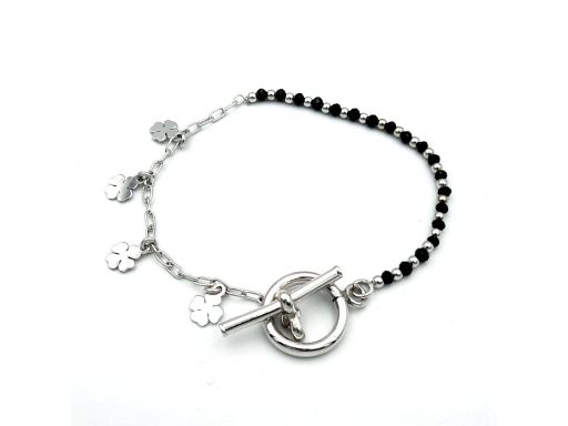 Bransoletka srebrna z...