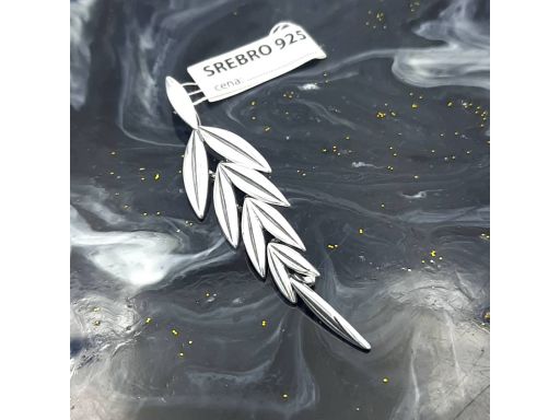 Wisiorek srebrny - rozmaryn