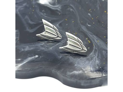 Kolczyki srebrne oksydowane...