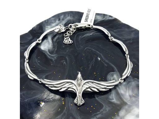 Bransoletka srebrna...