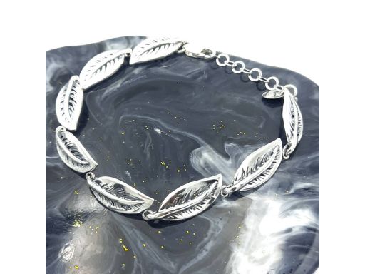 Bransoletka srebrna...