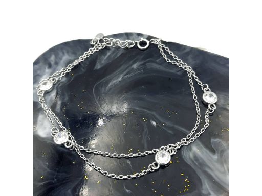 Bransoletka srebrna...