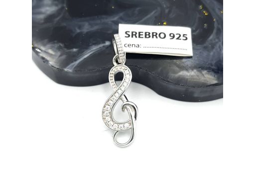 Wisiorek srebrny klucz...