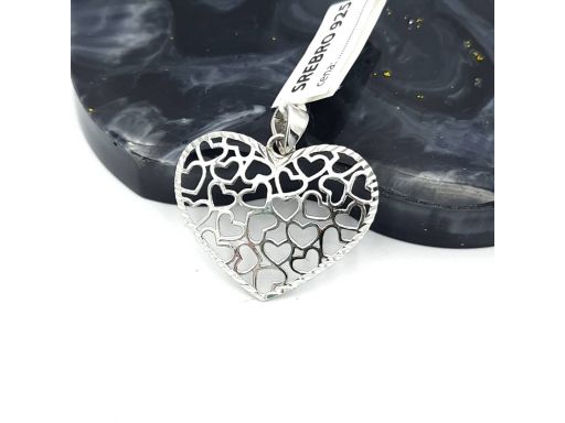 Wisiorek srebrny w...