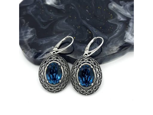 Kolczyki srebrne z...