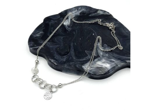 Naszyjnik srebrny drzewko...