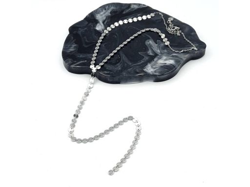 Naszyjnik srebrny krawatka...