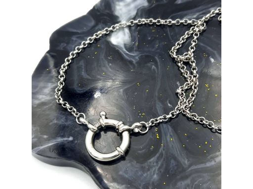 Naszyjnik choker srebrny z...