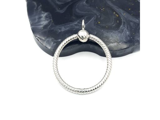 Wisiorek srebrny otwierany...