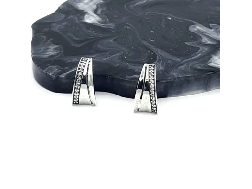 Kolczyki srebrne oksydowane...