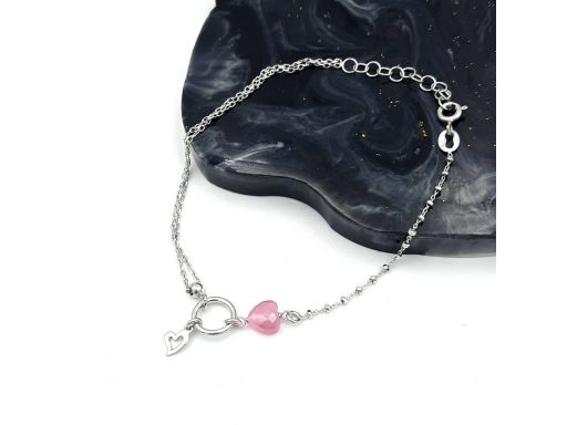 Bransoletka srebrna z...