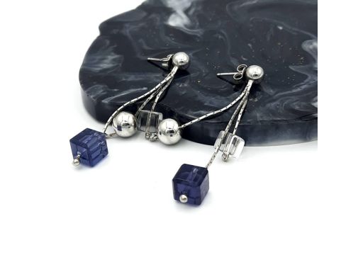 Kolczyki srebrne z...