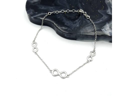 Bransoletka srebrna...