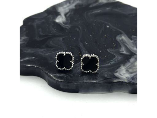 Kolczyki srebrne koniczynki...