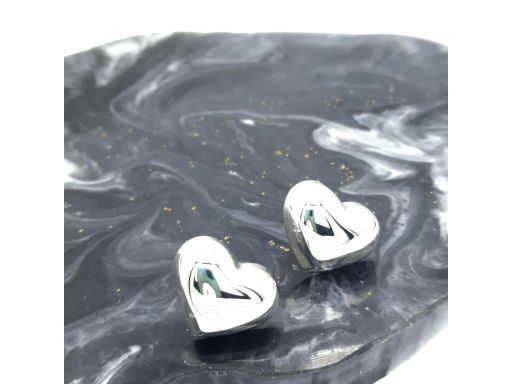 Kolczyki Srebrne Rodowane...