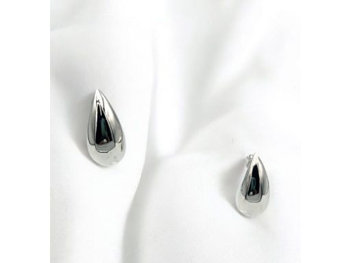 Kolczyki srebrne rodowane...