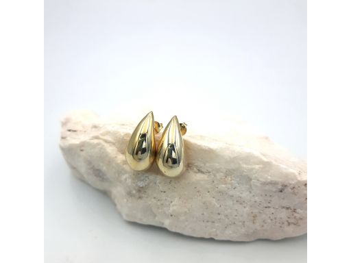 Kolczyki srebrne pozłacane...