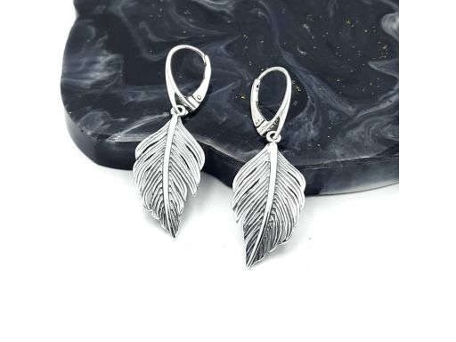 Eleganckie kolczyki srebrne...