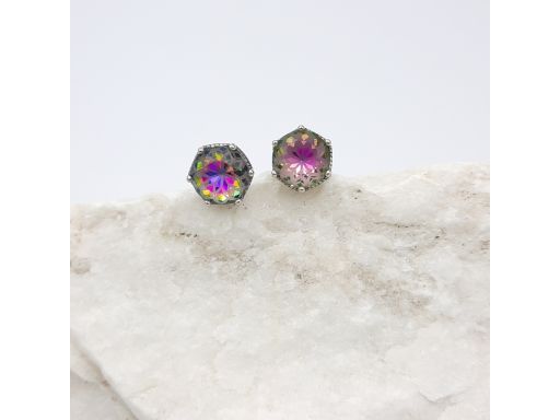 Kolczyki srebrne z...