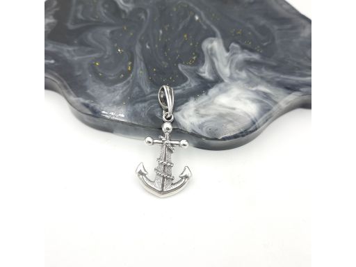 Wisiorek srebrny Kotwica
