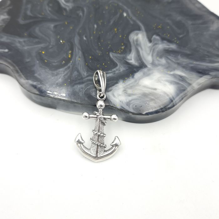 Wisiorek srebrny Kotwica