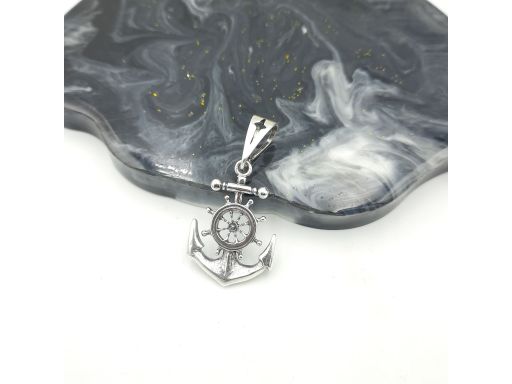 Wisiorek srebrny Kotwica