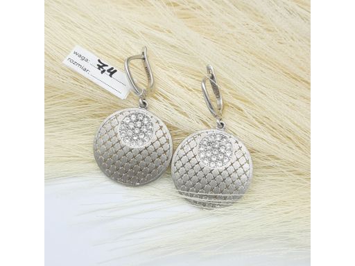 Kolczyki srebrne z...