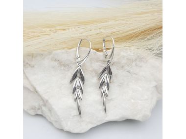 Kolczyki srebrne oksydowane...