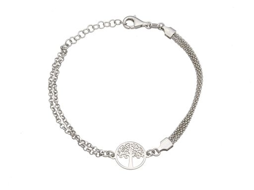 Bransoletka srebrna...