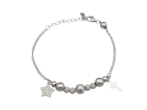 Bransoletka srebrna...