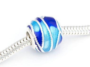 Srebrna zawieszka Charms z...