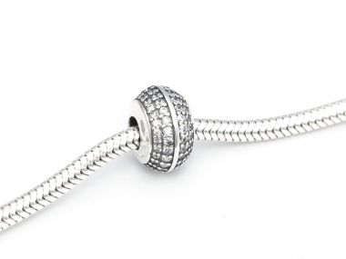 Srebrna zawieszka Charms z...