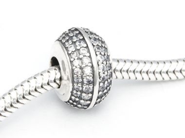 Srebrna zawieszka Charms z...